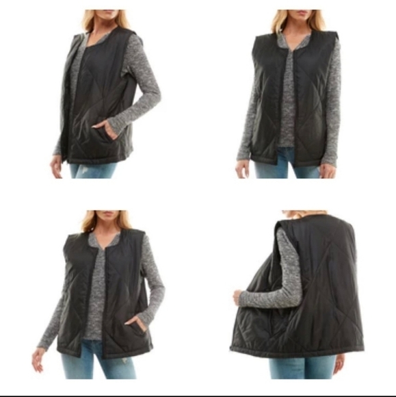 Socialite Puffer Vest Small/Medium - Picture 2 of 3